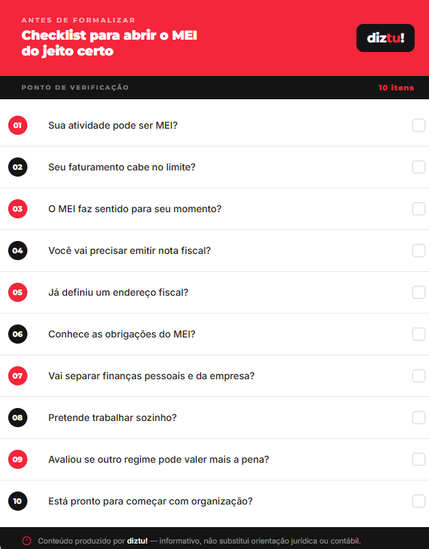 Entenda a realidade da sua empresa antes de virar MEI